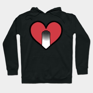 The paw to your heart ❤️ Hoodie